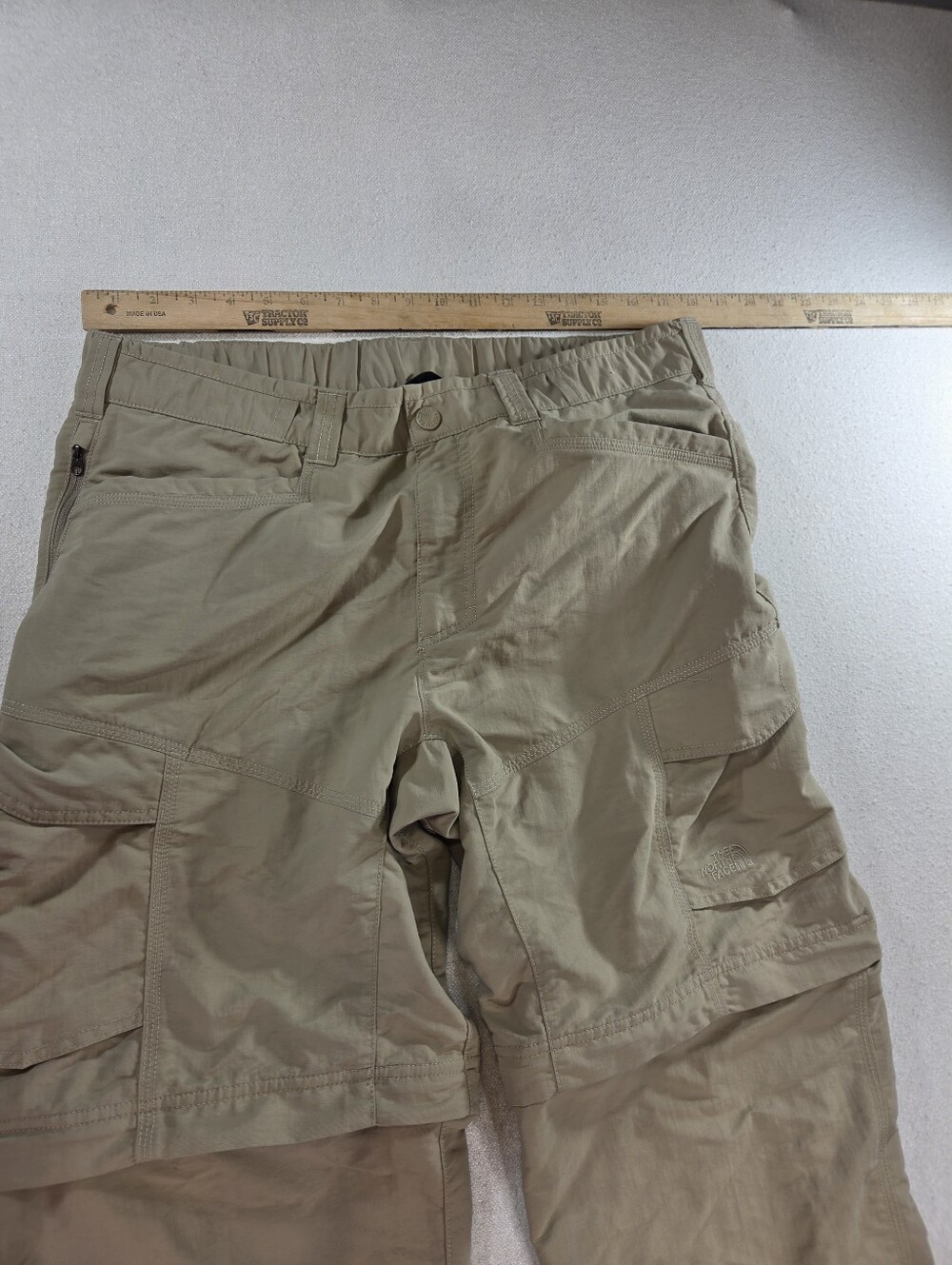 The North Face Khaki Convertible Cargo Pants Mens L - Picture 8 of 11